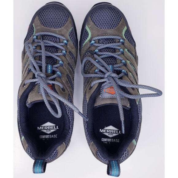 MERRELL WORK Composite Toe Moab Vertex Vent Safety Shoes J11582 Women's Size 9M - Picture 3 of 12